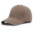 thumbnail image 1 of Gorra de béisbol de placa clara de color sólido verde de lana para mujer de voluntario, 1 of 5