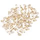 thumbnail image 2 of 200 piezas de ganchos de presión para colgar collares, accesorios de joyería Dorado claro, 2 of 9