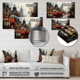 thumbnail image 4 of Designart "Canada City Reflections III" Cityscapes Metal Art Living Room, 4 of 5