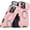 Pink, variant on REQO Heavy Duty Series Designed for iPhone 12 Case,Rugged 360 Rotatable Ring with Invisible Holder Stand,Slide Camera Cover & Military Grade Drop Protection Shockproof
