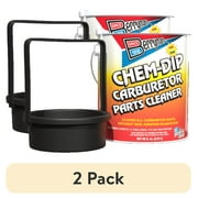 (2 pack) Berryman Chem Dip Parts Cleaner with Basket for Metal Parts, 3/4 Gal Pail - Vehicle Engine Degreaser