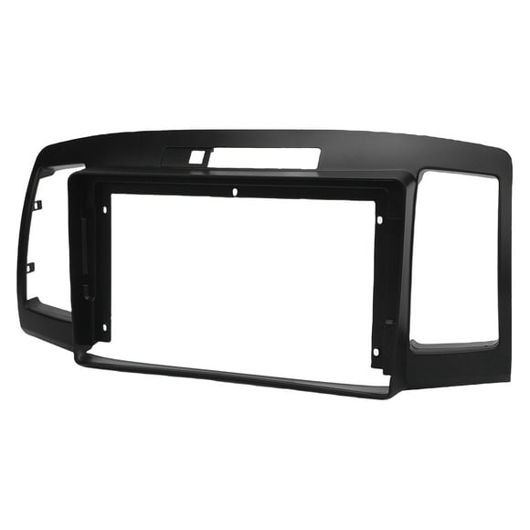 Car Radio Stereo Panel, 9 Inch Car Radio Frame Plug and Play Seamless Fit Decorative  for Sedan Replacement for Premio 2001-2007