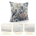 thumbnail image 4 of ARISTURING Chinoiserie Pillow Covers Blue and White Outdoor Pillows Blue Birds Flowers Throw Pillow Covers Square Cushion Cover Decor for Bedroom Couch Bed Living Room Sofa Chair, 4 of 5