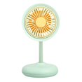 thumbnail image 2 of UttpKLBx Fans That Blow Cold Air Quiet Mini Personal Desk Fan Outdoor Portable Fan Portable Fan Air Conditioner, for Children's Rooms (Green), 2 of 7