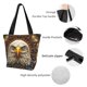 thumbnail image 4 of Balery Vintage Pattern Bald Eagle Bolsa de Hombro con Diseño, Bolsa Grande y Duradera, Bolsa Versátil para Compras, 4 of 6