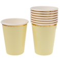 thumbnail image 1 of 8 / set de vajilla de de almuerzo de de vasos de papel de color sólido Unesdoc. unesdoc. perfecl Tazas de papel, 1 of 7