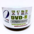 thumbnail image 1 of Rodisc DVD-R4.7GB/120MIN 16X Water-Resistant/Glossy Silver Metalized Hub Inkjet Surface 50pcs Bulk Colour Wrap, 1 of 1