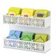 thumbnail image 1 of QILICHZ Organizador de bolsas de té Soporte de bolsas de té de madera de 2 niveles Caja de té montada en la pared para organizador de bolsas de té Cofres de té rústicos para almacenamiento de té Exhib, 1 of 1
