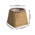 thumbnail image 3 of BotaniNest Natural Wicker With Liner Handwoven For Indoor And Outdoor Use Perfect For Home Cottage & Garden, 3 of 7