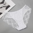 thumbnail image 7 of Bigersell Nylon Panties for Women Clearance Womens Cheeky Underwear Seamless Panty Style P-33 Polyester Cheeky Panties Cotton Thong Underwear Ladies Briefs High Waist Women's Panties White XL, 7 of 7