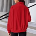 thumbnail image 4 of JINMGG Fall Winter Long Tops for Women, Womens Plus Size Clearance Women Casual Loose Turtleneck Long Sleeve Pullover Blouse Sweatshirt Tops, 4 of 7