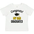thumbnail image 3 of Inktastic Congrats My Dad Graduated with Cap Boys or Girls Baby T-Shirt, 3 of 5