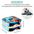 thumbnail image 5 of Ladybird Portable Square Jewelry Box Earrings Necklaces Bracelets Organizer for Girls and Women, 5 of 6