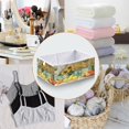 thumbnail image 4 of Foldable Fabric Storage Bin Home Cubes Clothing Organizer Bins Large Collapsible Box Basket for Home Organizer Vase and Fruit Pattern, 4 of 7