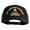 Black, variant on U.S. Army 1st Armored Division Embroidered Retro Cotton Blend Snapback Cap - Black OSFM