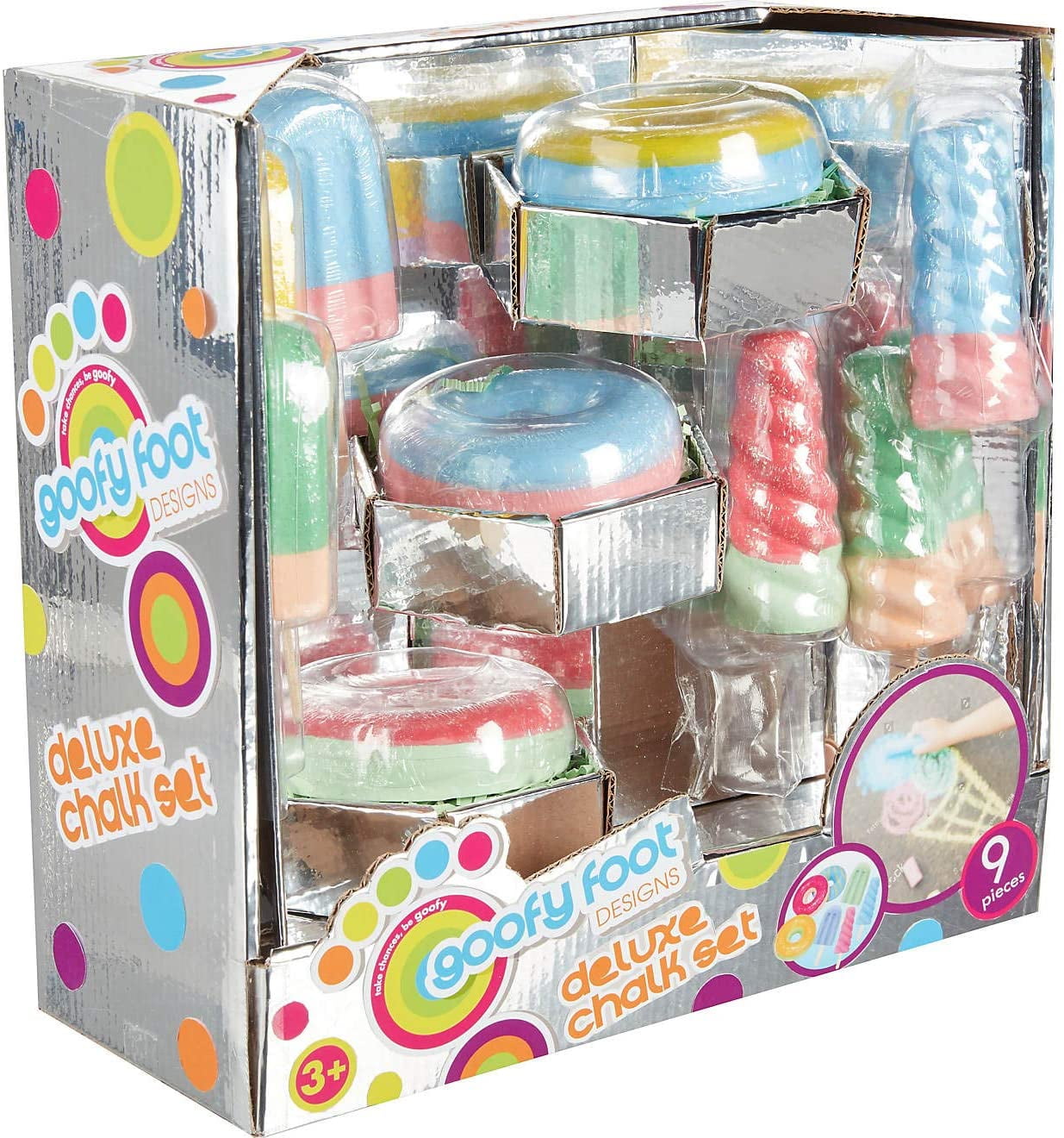 Goofy Foot Designs Deluxe Sweet N'Chalky Playset (Colors may Vary)