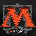 thumbnail image 3 of CafePress - Magic M Initial T Shirt - Women's V-Neck Dark T-Shirt, 3 of 4