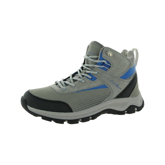 Eddie Bauer Womens Mt Bailey Leather Lace-Up Hiking Shoes