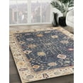 thumbnail image 3 of Ahgly Company Machine Washable Indoor Rectangle Abstract Carbon Gray Area Rugs, 8' x 12', 3 of 7