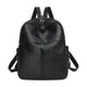 thumbnail image 2 of Mochila de cuero para hombre y mujer | Bolso de viaje de gran capacidad | Mochila de cuero sintético para portátil con múltiples bolsillos para la escuela, el trabajo y el uso diario, 2 of 6