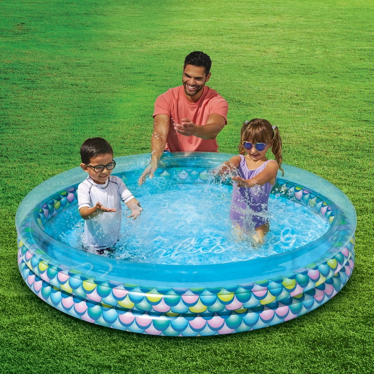Mermaid Kids Pool Rings Bluescape Colorful Mermaid Print
