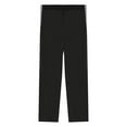 thumbnail image 2 of Doomiva Kids Boys Tear-away Basketball Pants Waistband Athletic Sweatpants High Split Post Surgery Straight Pants Black XXS, 2 of 7