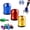 Color A, variant on Strong Magnetic Screw Ring, 1/4 Inch/6.35mm Universal Magnetic Screw Ring Head,Removable Screwdriver Bit Holder for Hex Screwdriver and Power Bits