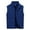 Blue, variant on Men's Full-Zip Polar Fleece Insulated Vest Winter Vests Outerwear Warm Polar Sleeveless Jacket with Zipper Pockets Casual Golf (Available in Big & Tall) Size M-5XL Dark Gray