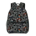 thumbnail image 1 of Disketp Cool Off-Road Vehicle Mochila Estampada para Hombre y Mujer – Mochila Ligera Clásica con Múltiples Bolsillos para Universidad, Trabajo y Viajes-One Size, 1 of 5
