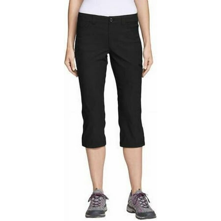 Eddie Bauer Ladies' Rainier Capri. NWT (Black, 16)