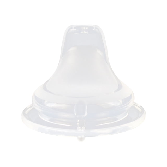 Becs de Remplacement pour Mamelon en Silicone Transparent, Lot de 1 avec Sac en Maille Compatible Lave-Vaisselle, Convient à l'Apprentissage Actif, à l'Embout et à la Biberon