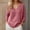 X-Red347, variant on YMNXA Womens T Shirt Long Sleeve V Neck Solid Color Elegant Fashion Comfortable Basic Top Shirt For Daily Wear,Blue,L