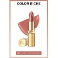 thumbnail image 2 of Loreal Paris Colour Riche Satin Finish Lipstick- 540 Nude Unstoppable, 2 of 2
