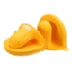 thumbnail image 1 of Uxcell 2 Pcs Guantes de Horno de Silicona, Resistentes al Calor, Amarillo, 1 of 6