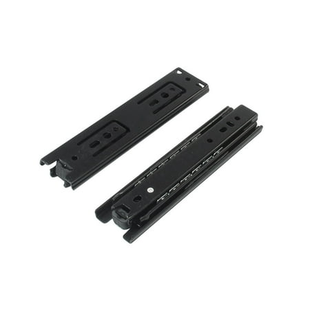 2 Pcs 151mm 297mm Full Extension Ball Bearing Telescopic Drawer