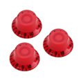 thumbnail image 4 of ADDHAT 3Ud Control Knobs De Velocidad Volumen Y Tono Para Guitarra Eléctrica Color Rojo, 4 of 8