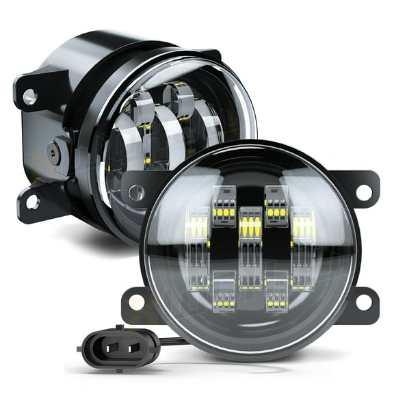 LED Bumper Clear Fog Light FOR Jeep Renegade 2015 2016 2017 2018 Driving Lamps