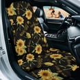 thumbnail image 2 of ZUXONGSY Car Seat Cover Towel Sunflower Music Note Print Sprints Towel Car Seat Covers Absorbent Automotive Sport Towel Seat Cushion with Storage Bag, 2 of 8