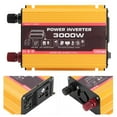 thumbnail image 3 of Car Inverter, 3000W Inverter with 2 USB Ports and AC Outlet Fast Charging  ABS Material for Vacations Camping, 3 of 7