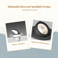 thumbnail image 4 of Abbraccia Foco LED COB empotrable ajustable para tiendas y estudios, 4 of 6