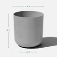 thumbnail image 3 of Veradek Mason Series Kona 20" Planter 2 Pack Grey, 3 of 8