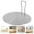 thumbnail image 1 of HONMEET Stainless Steel Induction Plate Heat Conducting Plate Enhanced Cooking Efficiency 1Set, 1 of 6