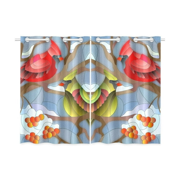 Stained Glass Window Curtains