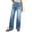 Light Blue, variant on Bmawag Womens Jeans Summer Plus Size Jeans for Women High Waist Stretchy Elastic Waist Stretch Solid Color Thin Stretch Skinny Breasted Pants Trousers Jeans for Women