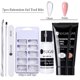 thumbnail image 1 of UR SUGAR-Kit de extensiones de uñas de 15ml, Gel duro de construcción rápida, acrílico, cristal blanco, esmalte de uñas Nude, juego de Gel UV para construcción, 1 of 4