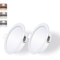 thumbnail image 1 of Juego de 2 luces empotrables LED conectadas WiFi 9W 760LM Compatible con Alexa/Google Home Bombilla multicolor regulable inteligente Blanco cálido/frío 2700-6500K esquí esquí Gafas de esquí, 1 of 5
