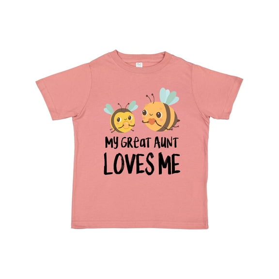 Inktastic Bees My Great Aunt Loves Me Boys or Girls Toddler T-Shirt