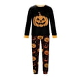 thumbnail image 5 of Racifhz Halloween Family Matching Pajamas Set Cozy Long Sleeve Top and Pants Sleepwear Festive Printed Loungewear Outfits for Holiday Movie Night and Autumn Fall Celebrations, 5 of 5