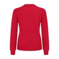thumbnail image 6 of WCJM Women's Red Turtleneck Sweater First Line Ready Made Clothing Half Turtleneck Slim Fitting Bottoming Shirt for Women Autumn and Winter 2026 New Sweater Slimming Inner Sweater, 6 of 6