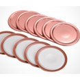 thumbnail image 5 of 48 Pcs Couvercle de Pot Mason standard Bouche Or rose / 2.75 Pouces (70 mm), 5 of 5